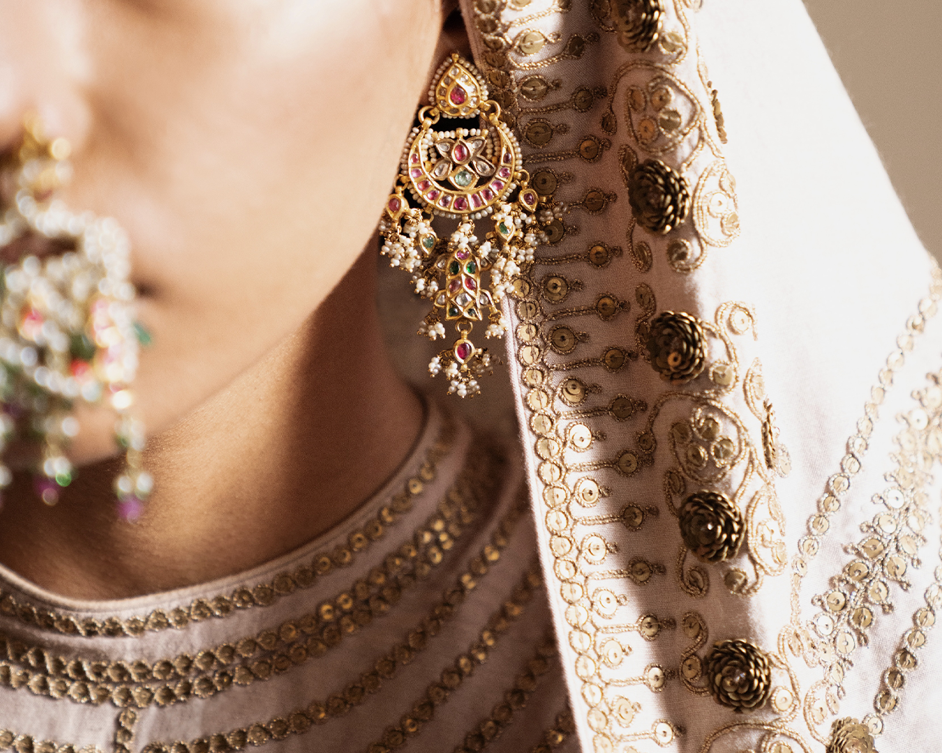 indian chandbali earrings