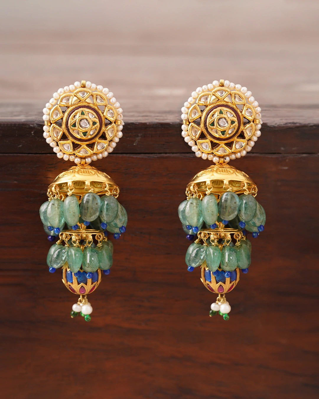Vyara Jhumka Earrings