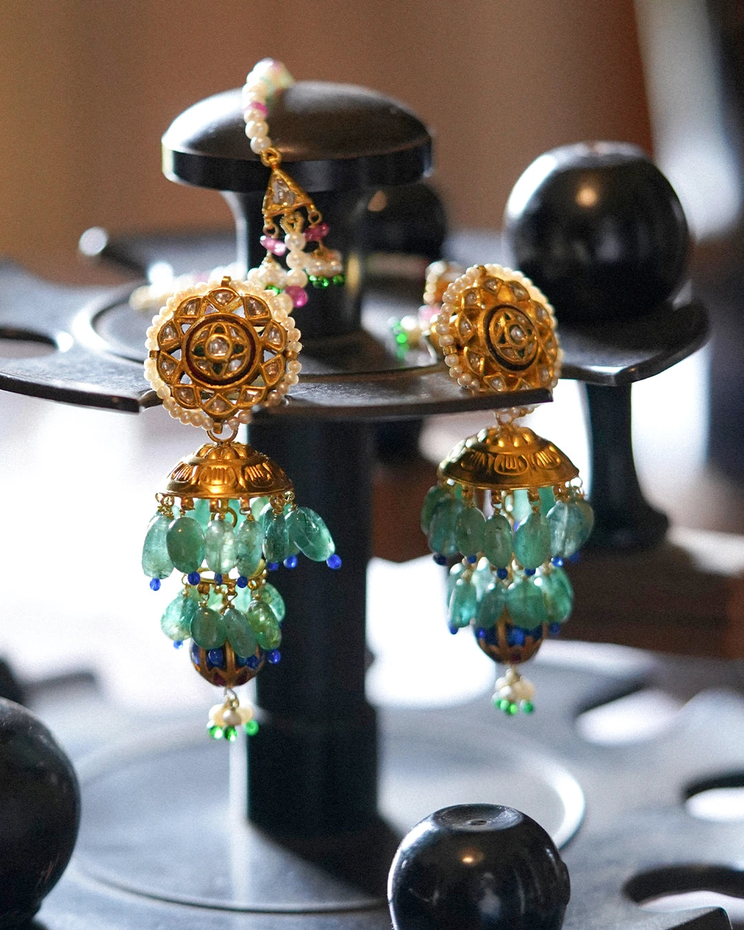 Vyara Jhumka Earrings