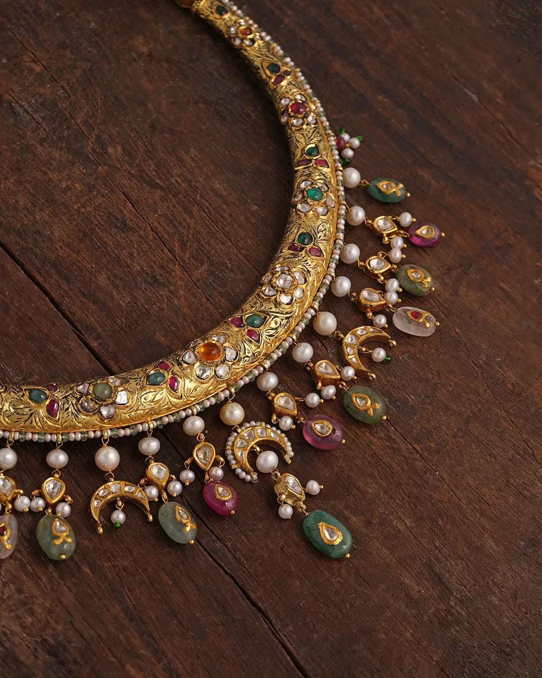 indian wedding gold necklace for women