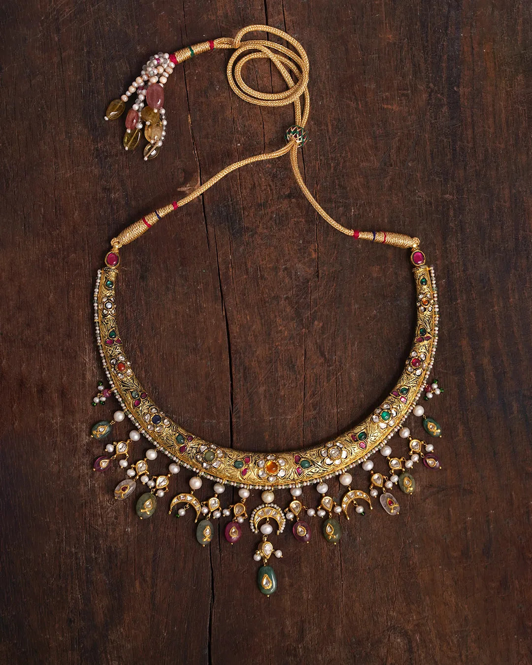 indian wedding gold necklace for women