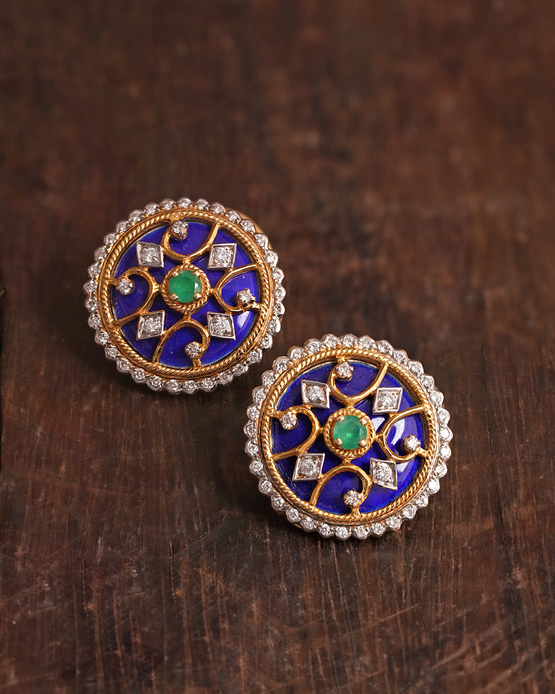 indian gold earrings