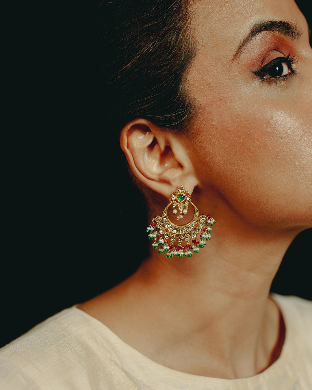 Esha Chandbali Earrings