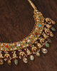 navaratna gold indian necklace