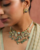 Handcrafted Viana Necklace in Gold with Polki Diamonds