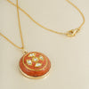 Sun Cross Pendant Necklace