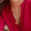 Sun Cross Pendant Necklace