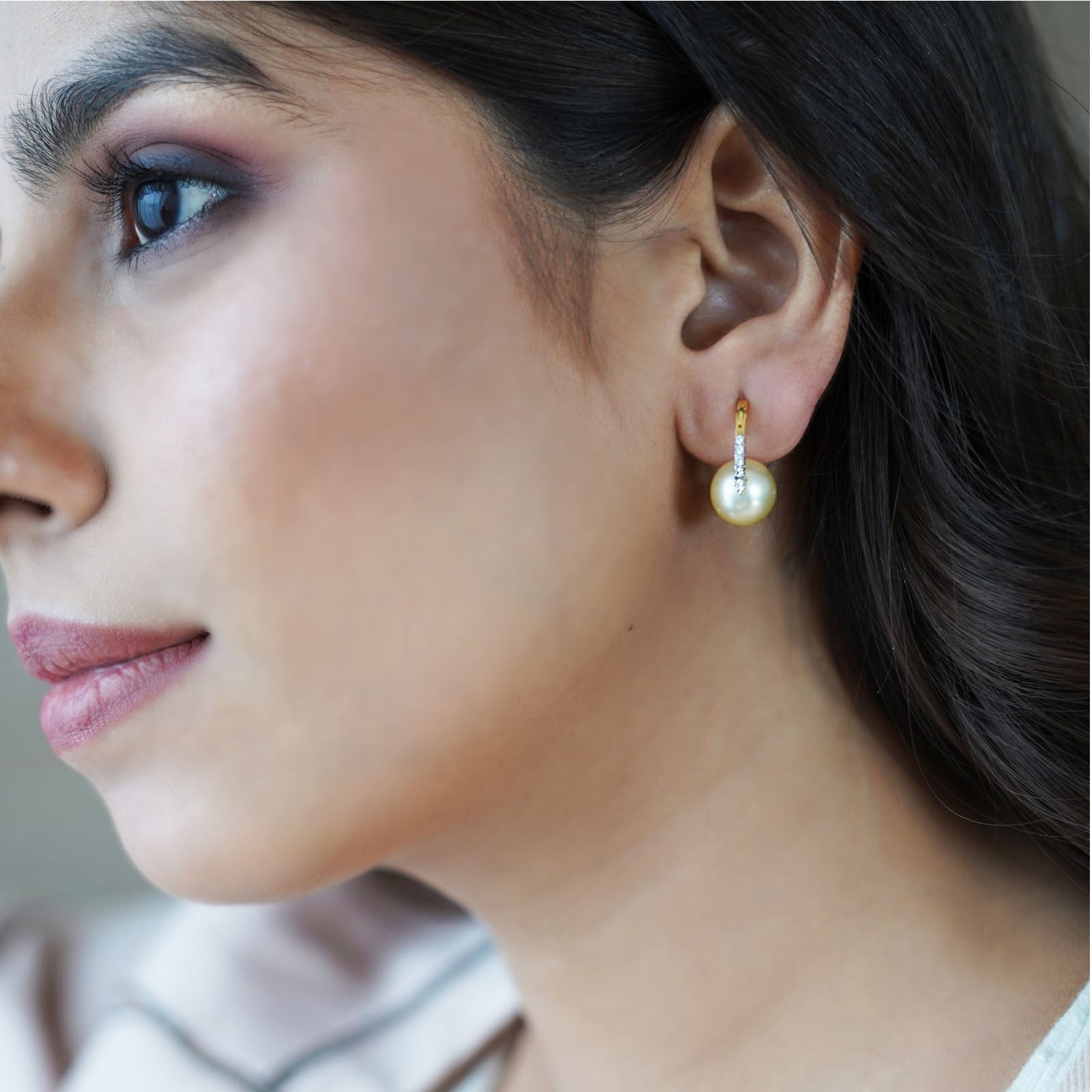 Grace Kelly Pearl Earrings