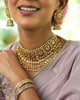 wedding gold tourmaline necklace for women