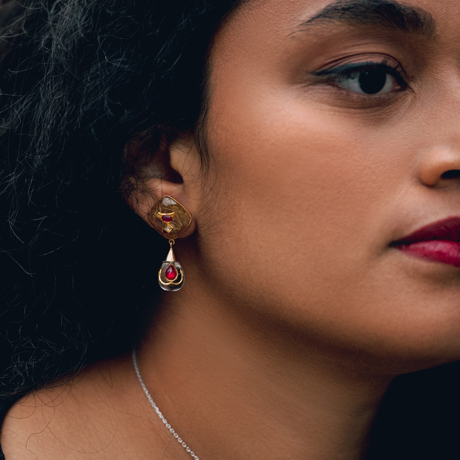 Dewdrop Drop Earrings | Silver – Aurelium
