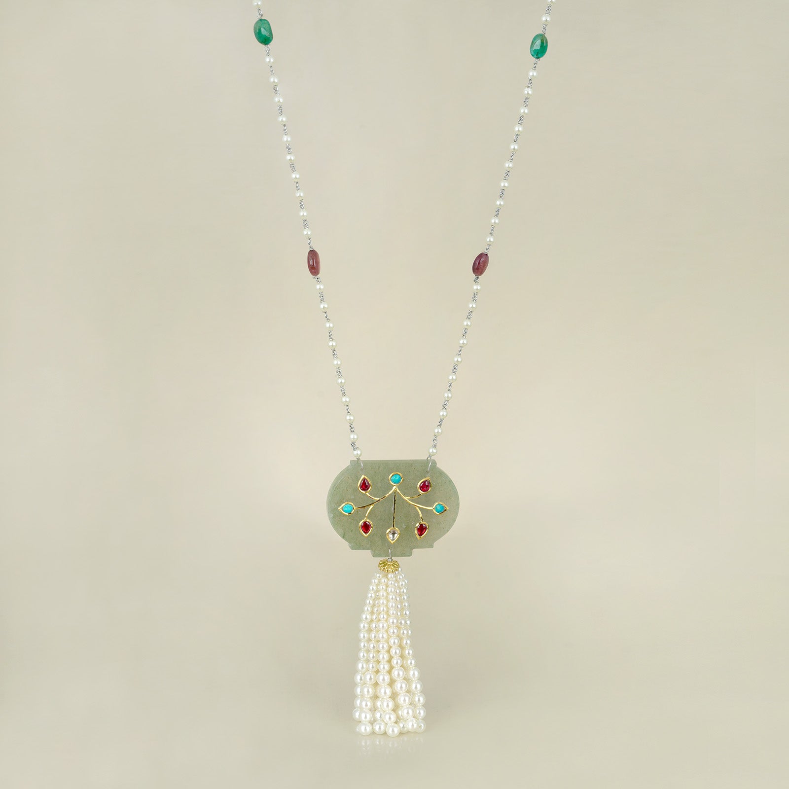 Haldili Tassel Necklace